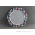 Simple Design For Daily Use Melamine Round Plate